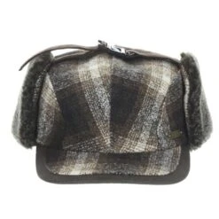 Waddy - Stetson Wool Blend Winter Cap W/ Ear Flaps -Bailey Store h stw410 brn 2a