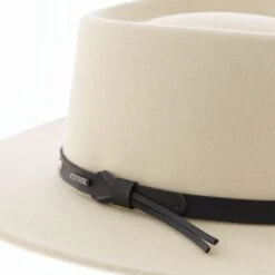 Black Hawk - Stetson Felt Gambler Hat - SWBKHK -Bailey Store h swbkhk silverbelly 4