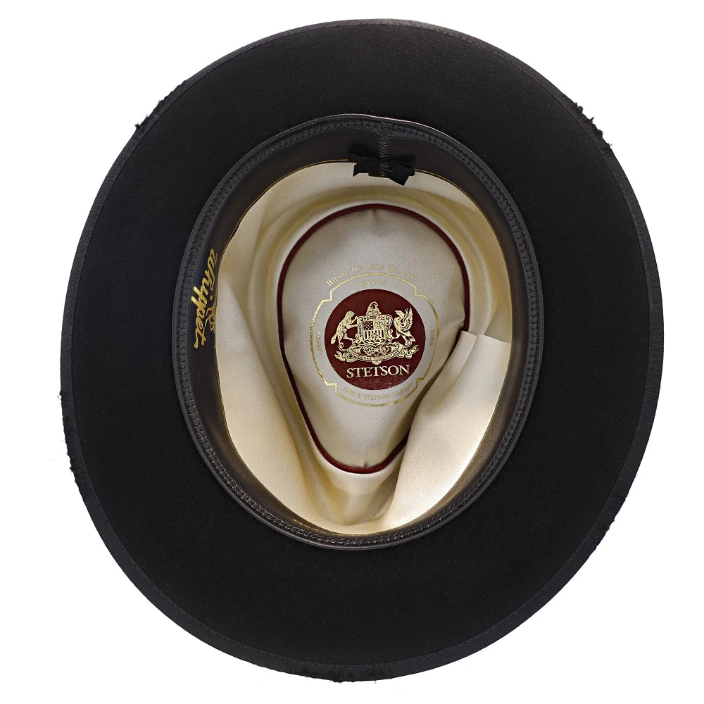 Whippet Distressed - Stetson Fur Felt Fedora Hat 9 Whippet Distressed - Stetson Fur Felt Fedora Hat - Image 9