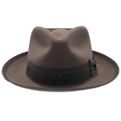 Whippet Distressed - Stetson Fur Felt Fedora Hat 29 Whippet Distressed - Stetson Fur Felt Fedora Hat -Bailey Store h tf65wib caribou 2a