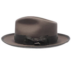 Whippet Distressed - Stetson Fur Felt Fedora Hat 32 Whippet Distressed - Stetson Fur Felt Fedora Hat -Bailey Store h tf65wib caribou 3a