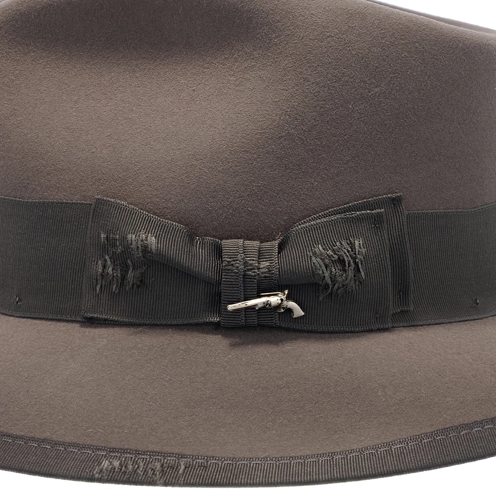Whippet Distressed - Stetson Fur Felt Fedora Hat 15 Whippet Distressed - Stetson Fur Felt Fedora Hat - Image 15
