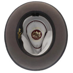 Whippet Distressed - Stetson Fur Felt Fedora Hat 35 Whippet Distressed - Stetson Fur Felt Fedora Hat -Bailey Store h tf65wib caribou 7a