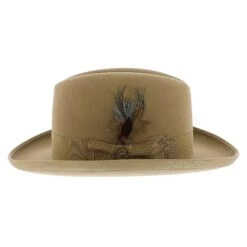 Homburg - Stetson Fur Felt Homburg Hat - TFHOMBB -Bailey Store h tfhombb 2