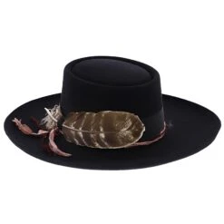 Kings Row - Stetson Wool Felt Bolero Hat 28 Kings Row - Stetson Wool Felt Bolero Hat -Bailey Store h tfkngsr black 4
