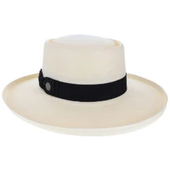Colonel - Stetson Shantung Straw Gambler Hat -Bailey Store h tscolns nat 6a