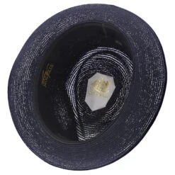 Inwood - Stetson Hemp Fedora Hat - TSINWDB -Bailey Store h tsinwdb navy 6