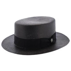 Keeneland - Stetson Shantung Straw Boater Hat 28 Keeneland - Stetson Shantung Straw Boater Hat -Bailey Store h tskeld blk 0a 93190e98 ce04 469a b589 f2408e073f83