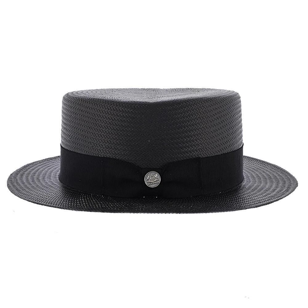 Keeneland - Stetson Shantung Straw Boater Hat 11 Keeneland - Stetson Shantung Straw Boater Hat - Image 11