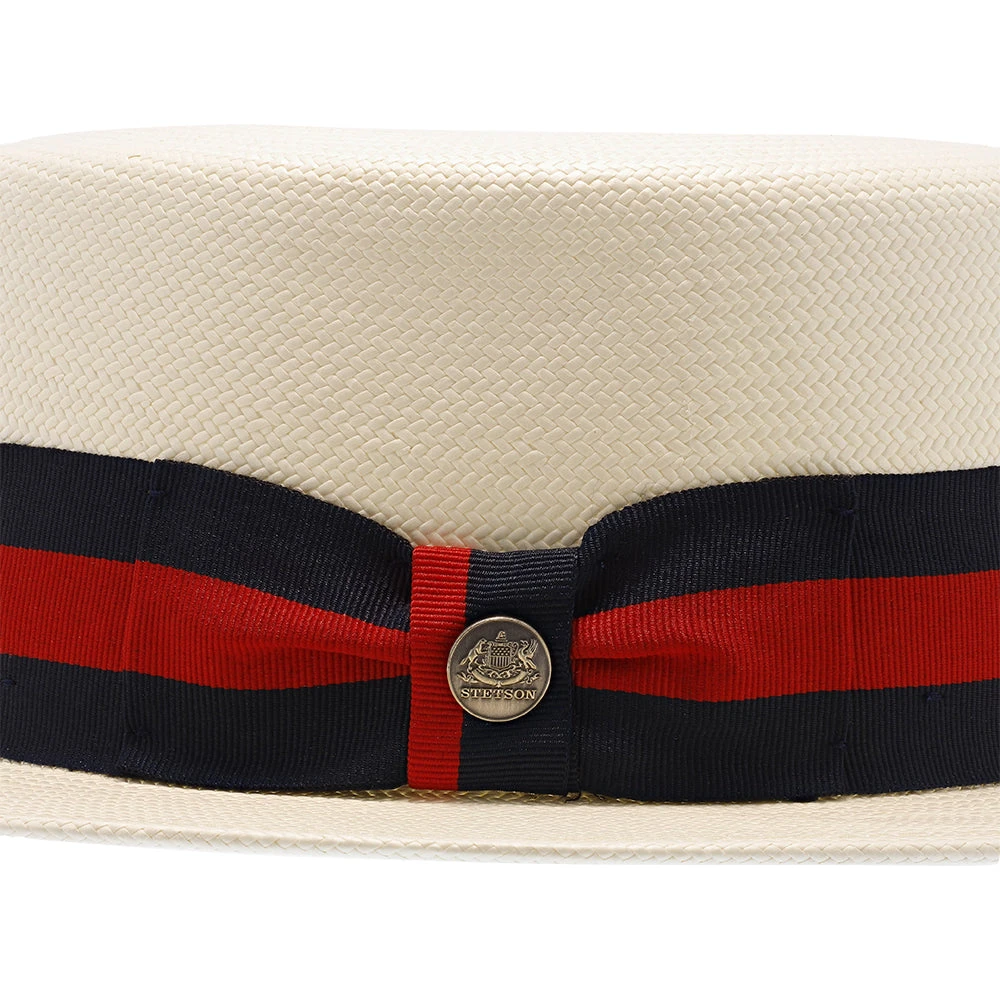 Keeneland - Stetson Shantung Straw Boater Hat 6 Keeneland - Stetson Shantung Straw Boater Hat - Image 6