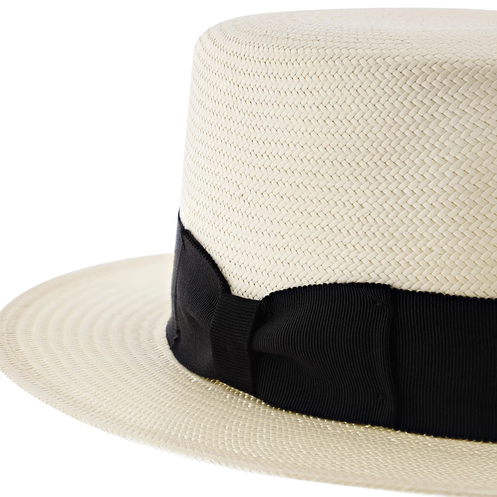 Keeneland - Stetson Shantung Straw Boater Hat 20 Keeneland - Stetson Shantung Straw Boater Hat - Image 20