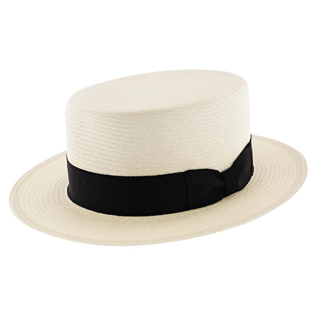 Keeneland - Stetson Shantung Straw Boater Hat 17 Keeneland - Stetson Shantung Straw Boater Hat - Image 17