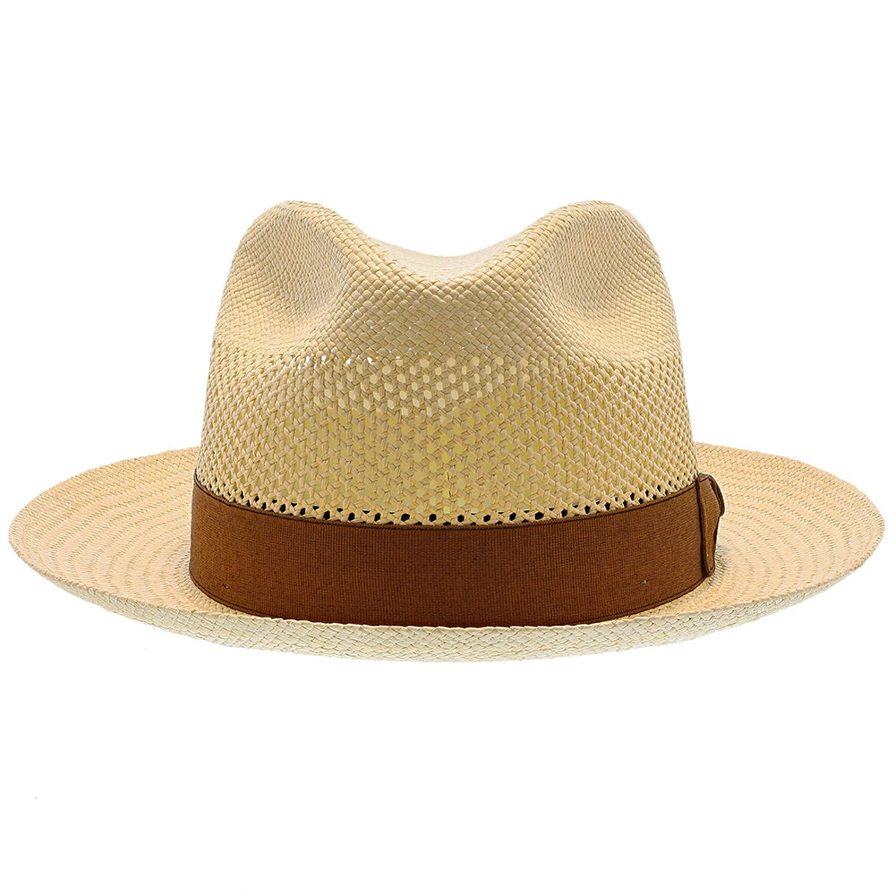 Brentwood - Stetson Shantung Straw Fedora Hat 10 Brentwood - Stetson Shantung Straw Fedora Hat - Image 10