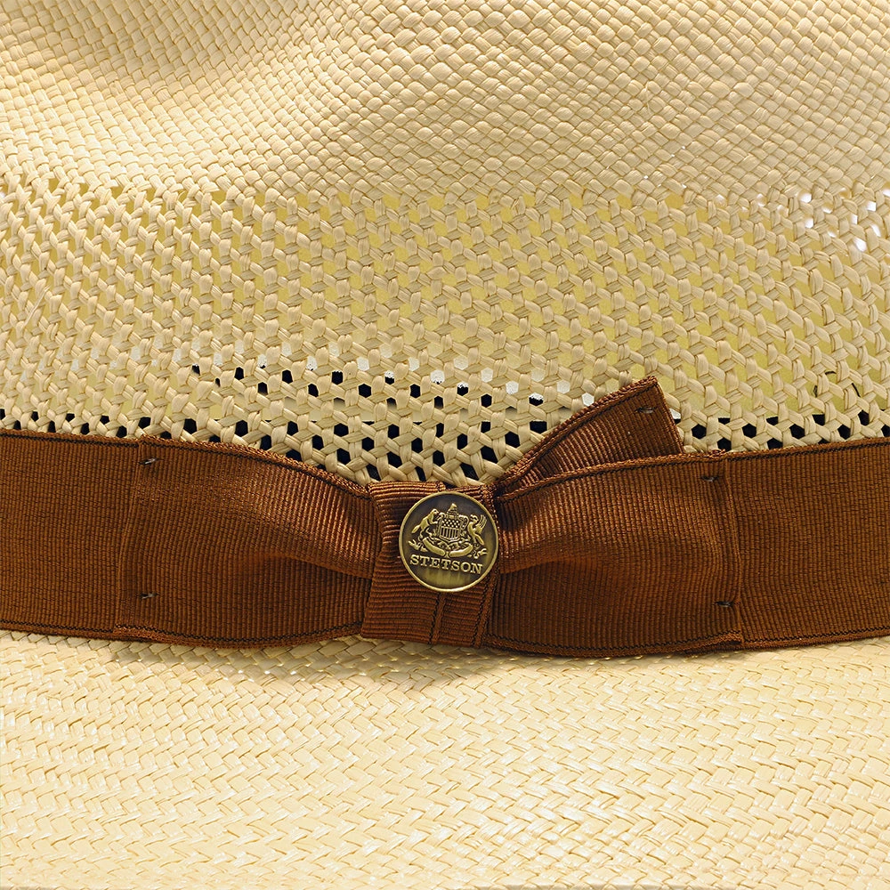Brentwood - Stetson Shantung Straw Fedora Hat 15 Brentwood - Stetson Shantung Straw Fedora Hat - Image 15