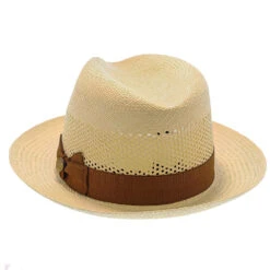 Brentwood - Stetson Shantung Straw Fedora Hat 33 Brentwood - Stetson Shantung Straw Fedora Hat -Bailey Store h tsmoor nat 5a