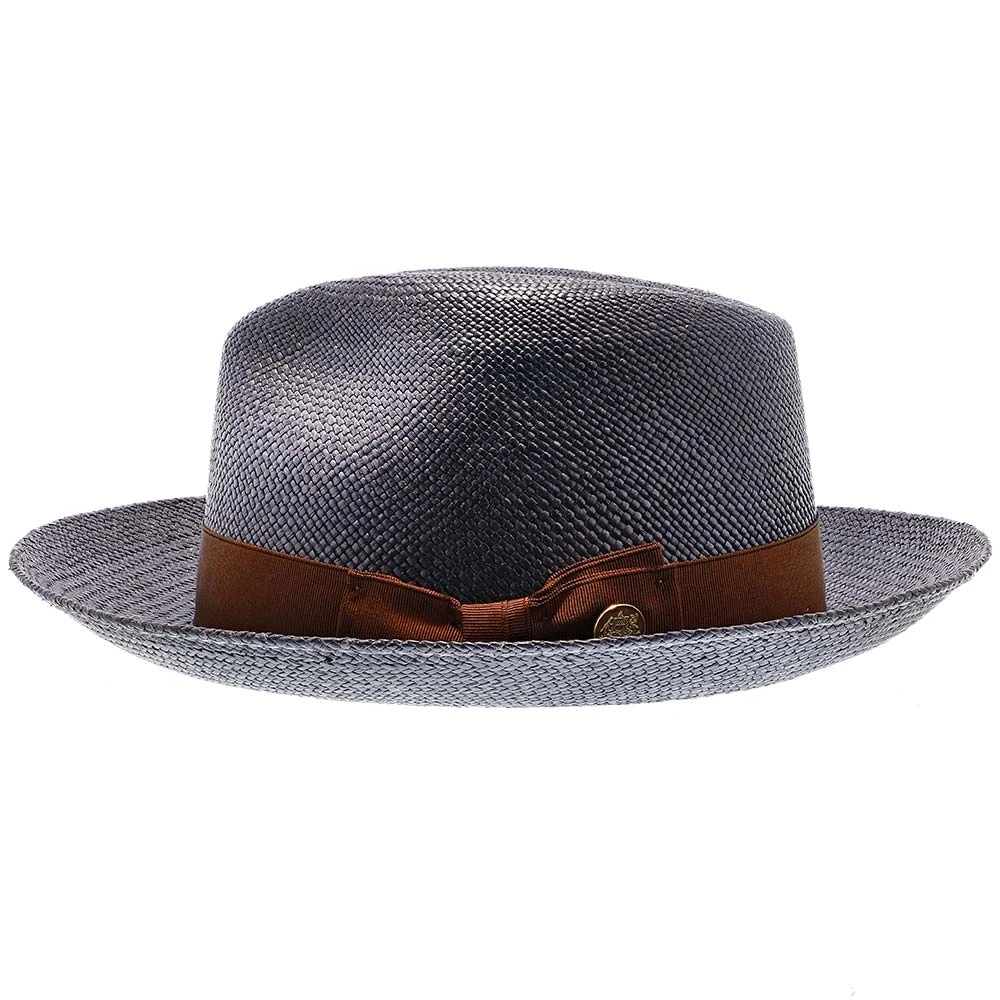 Brentwood - Stetson Shantung Straw Fedora Hat 5 Brentwood - Stetson Shantung Straw Fedora Hat - Image 5