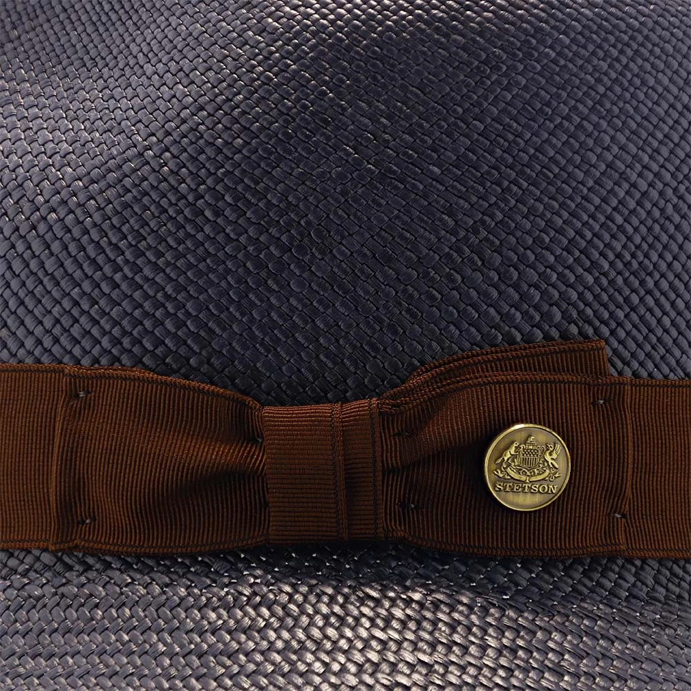 Brentwood - Stetson Shantung Straw Fedora Hat 7 Brentwood - Stetson Shantung Straw Fedora Hat - Image 7