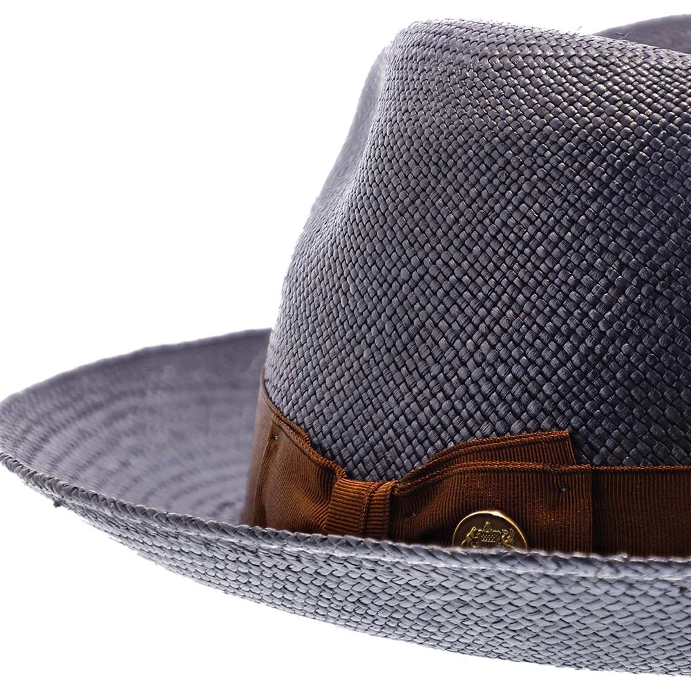 Brentwood - Stetson Shantung Straw Fedora Hat 6 Brentwood - Stetson Shantung Straw Fedora Hat - Image 6