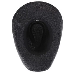 Onyx - Stetson Twisted Paper Straw Hat -Bailey Store h tsonyx blk 5a