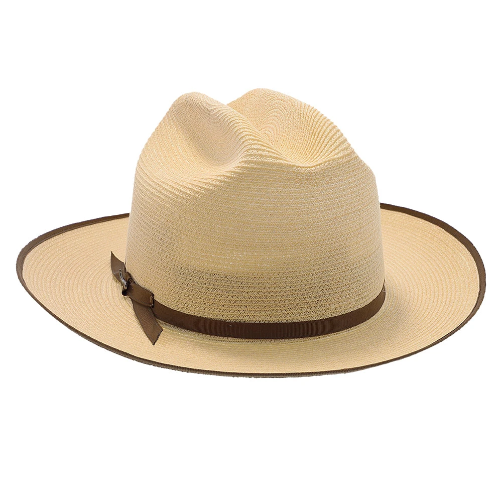 Open Road - Stetson Hemp Straw Fedora Hat 5 Open Road - Stetson Hemp Straw Fedora Hat - Image 5