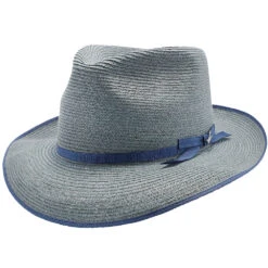 Stratoliner (Special Edition) - Stetson Hemp Straw Fedora Hat -Bailey Store h tssest turq 0a 29cf5fab 26d6 44d3 a401 ce431a2e92e7