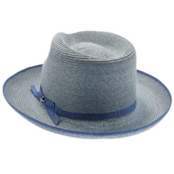 Stratoliner (Special Edition) - Stetson Hemp Straw Fedora Hat -Bailey Store h tssest turq 6a