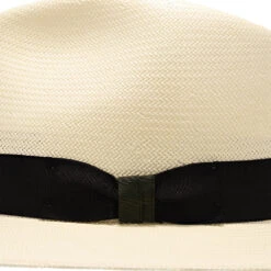 Santa Monica - Stetson Natural Wide Brim Shantung Straw Fedora Hat -Bailey Store h tsstmok nat 4a