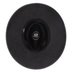 Tri-City - Stetson Shantung Straw Fedora Hat 35 Tri-City - Stetson Shantung Straw Fedora Hat -Bailey Store h tstctyb blk 7a