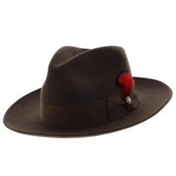 Gurnee - Stetson Crushable Wool Felt Fedora Hat 23 Gurnee - Stetson Crushable Wool Felt Fedora Hat -Bailey Store h twgurn mink 0 66dd075a a495 4916 83da 89379c89269b