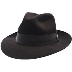 Lucky Strike - Stetson Wool Felt Fedora Hat 22 Lucky Strike - Stetson Wool Felt Fedora Hat -Bailey Store h twlkst black 0a 245c67ad 66d9 4d35 9c3e 74770ea41c4d