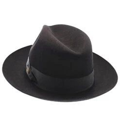 Lucky Strike - Stetson Wool Felt Fedora Hat 26 Lucky Strike - Stetson Wool Felt Fedora Hat -Bailey Store h twlkst black 2a
