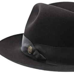 Lucky Strike - Stetson Wool Felt Fedora Hat 27 Lucky Strike - Stetson Wool Felt Fedora Hat -Bailey Store h twlkst black 5a
