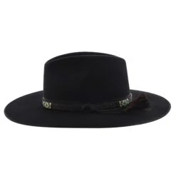 Helix - Stetson Wool Felt Fedora Hat 17 Helix - Stetson Wool Felt Fedora Hat -Bailey Store h xwhelx black 2