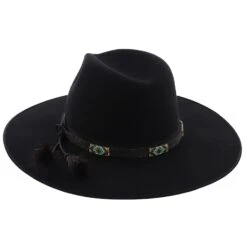 Helix - Stetson Wool Felt Fedora Hat 18 Helix - Stetson Wool Felt Fedora Hat -Bailey Store h xwhelx black 3