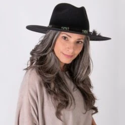 Helix - Stetson Wool Felt Fedora Hat 27 Helix - Stetson Wool Felt Fedora Hat -Bailey Store h xwhelx black