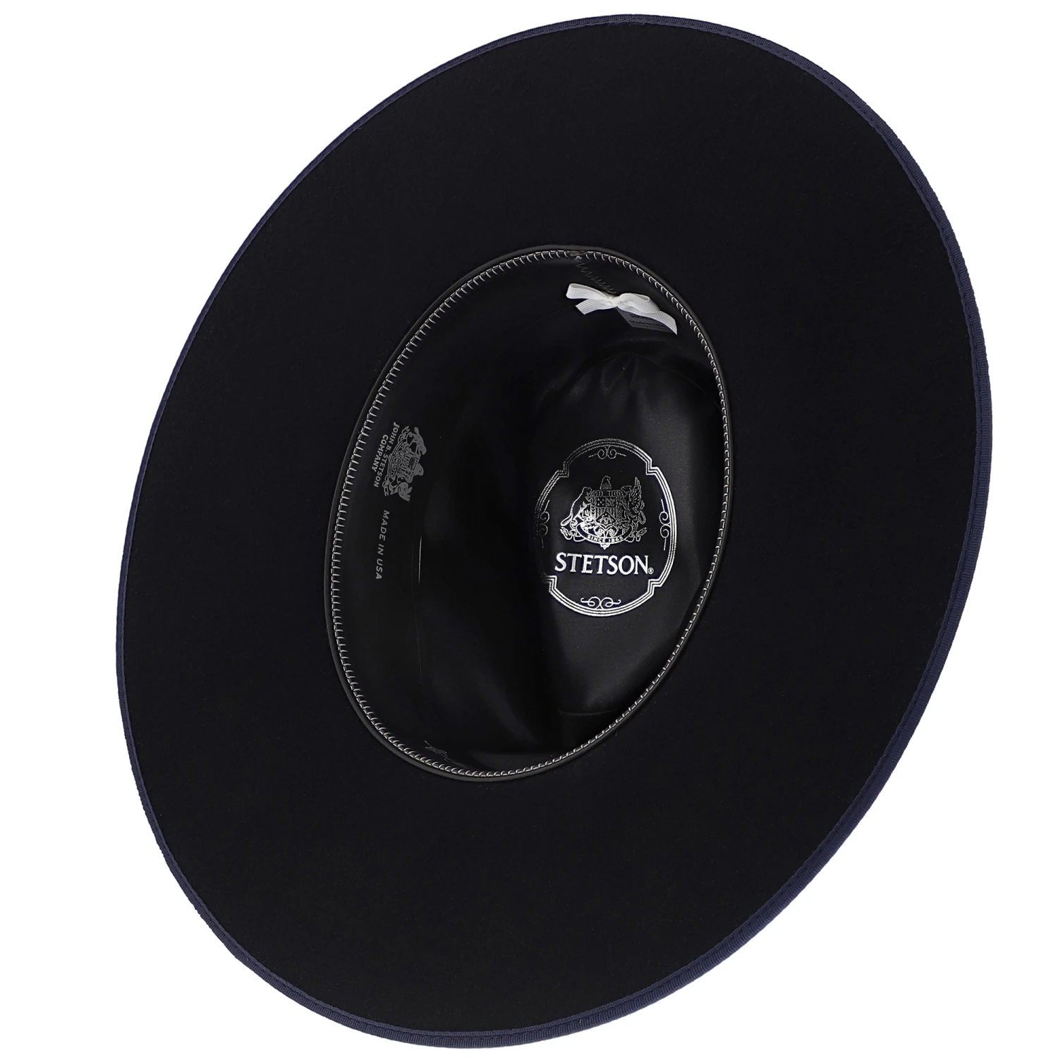 Night Sky B - Stetson Wool Felt Fedora Hat 8 Night Sky B - Stetson Wool Felt Fedora Hat - Image 8