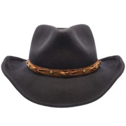 Shetland - Walrus Hats Dark Brown Wool Felt Cowboy Hat - H7013 24 Shetland - Walrus Hats Dark Brown Wool Felt Cowboy Hat - H7013 -Bailey Store h7013 blk 1a