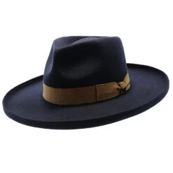 On Fleek - Walrus Hats Wool Fedora Hat -Bailey Store h7062 navy 0a 0a34fc3b 9ac4 45c4 a6f7 08e28c2077d3