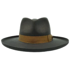 On Fleek - Walrus Hats Wool Fedora Hat -Bailey Store h7063 grey 1a