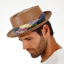 Madrigal - Stetson Coconut Straw Porkpie Hat - TSMDGL -Bailey Store htsmdgl brn 3