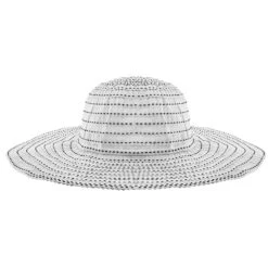 Jeanne Simmons Prima Donna Ribbon Polyester Wide Brim Hat -Bailey Store jeanne simmons wide brim prima donna jeanne simmons ribbon wide brim hat 9585 hat 16524297830540