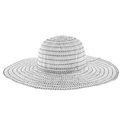 Jeanne Simmons Prima Donna Ribbon Polyester Wide Brim Hat -Bailey Store jeanne simmons wide brim prima donna jeanne simmons ribbon wide brim hat 9585 hat 16710842286220