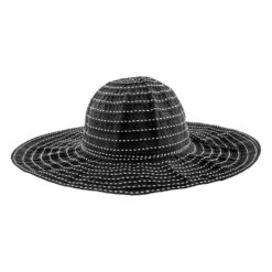 Jeanne Simmons Prima Donna Ribbon Polyester Wide Brim Hat -Bailey Store jeanne simmons wide brim prima donna jeanne simmons ribbon wide brim hat 9585 hat 16710855327884