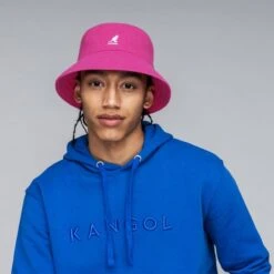 Wool Lahinch - Kangol Wool Blend Bucket Hat -Bailey Store k3191st kangol wool lahinch electric pink 10 2