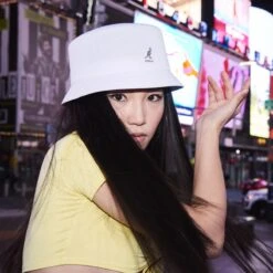 Kangol Tropic Bin Polyester Bucket Hat 35 Kangol Tropic Bin Polyester Bucket Hat -Bailey Store k3299ht kangol tropic bin bucket white 4