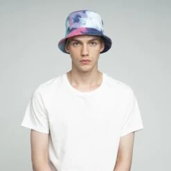 Kangol Tie Dye Cotton Bucket Hat -Bailey Store k4359 ra602 av7 3
