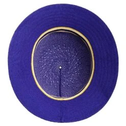 Kangol Tropic Wide Brim Stripe Polyester Bucket Hat -Bailey Store kangol bucket kangol tropic wide brim stripe casual hat hat 16713075884172