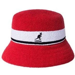 Bermuda Stripe Bucket - Kangol Cotton Bucket Hat -Bailey Store kangol bucket scarlet large bermuda stripe bucket kangol cotton bucket hat hat 16556576571532