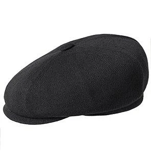 Kangol Bamboo Hawker Black 8 Panel Bamboo Flat Cap 1 Kangol Bamboo Hawker Black 8 Panel Bamboo Flat Cap