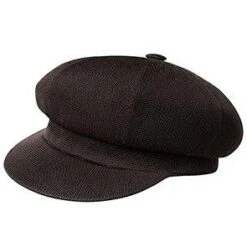 Kangol Tropic Spitfire Polyester Flat Cap -Bailey Store kangol flat cap dark brown large tropic spitfire kangol flat cap hat 16708144038028
